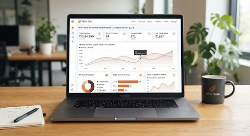 Tiffin Setu dashboard preview